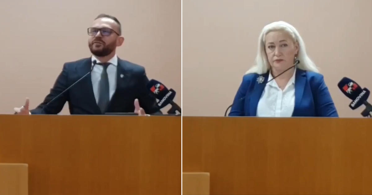 gradonačelnik Velike Gorice Krešimir Ačkar i zastupnica Gradskog vijeća Velike Gorice Ivana Mlinar